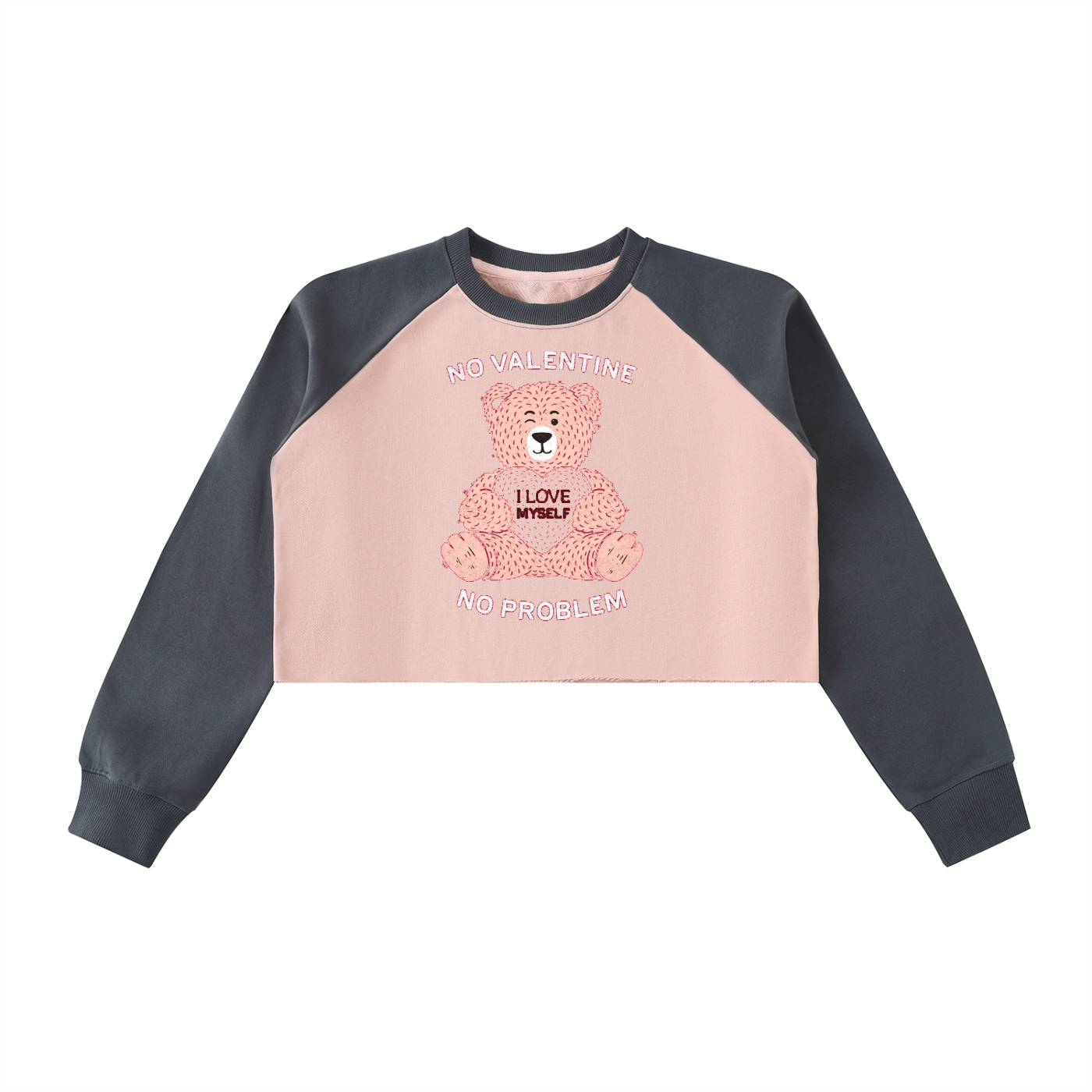 Self-Love Crop Sweatshirt