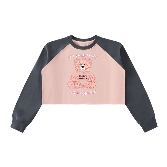 Self-Love Crop Sweatshirt