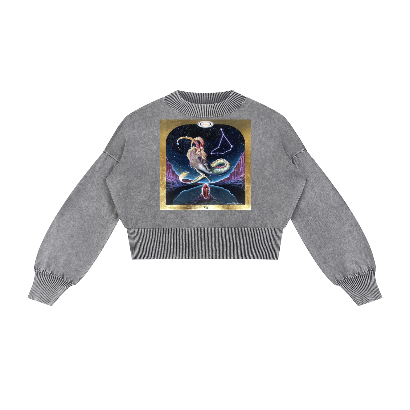 Capricorn Cropped Sweater