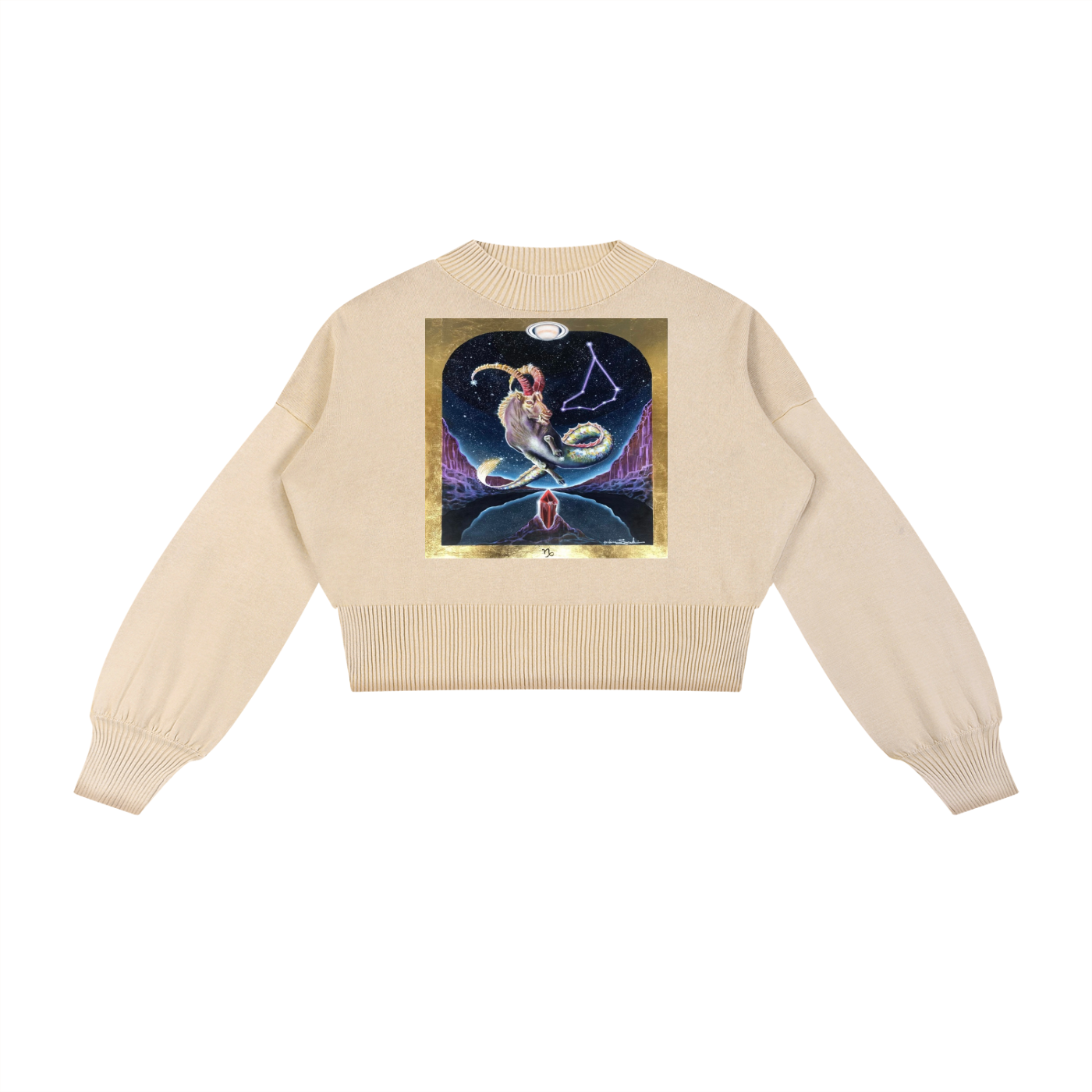 Capricorn Cropped Sweater